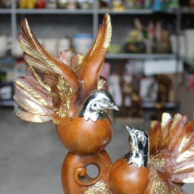 和平之翼 树脂创意鸽子摆件，为家居与园艺注入灵动祝福